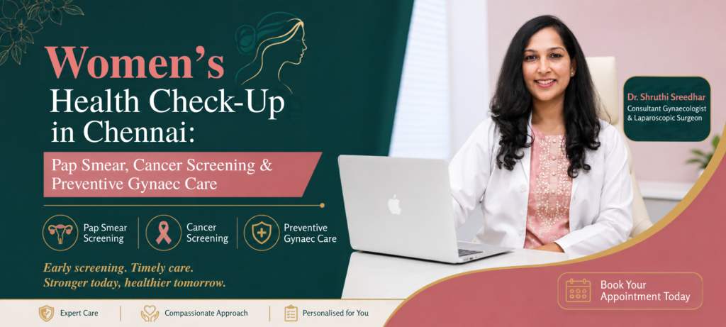 Women's Health Check-Up in Chennai | Pap Smear & Cancer Screening
